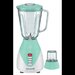 Blender 2 in 1 cu bol de sticla Hausberg HB-7761BL lama din otel inoxidabil, capacitate 1,5L, Bleu